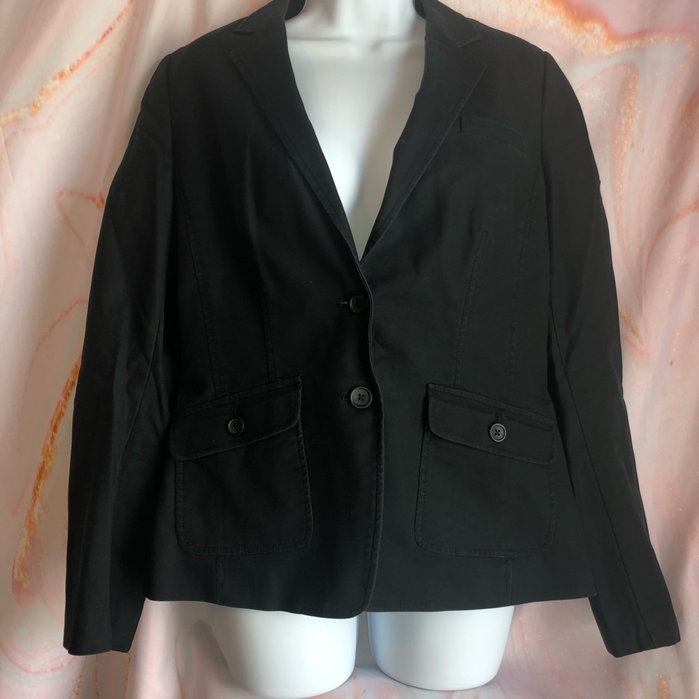 Banana Republic Cotton Suit Jacket